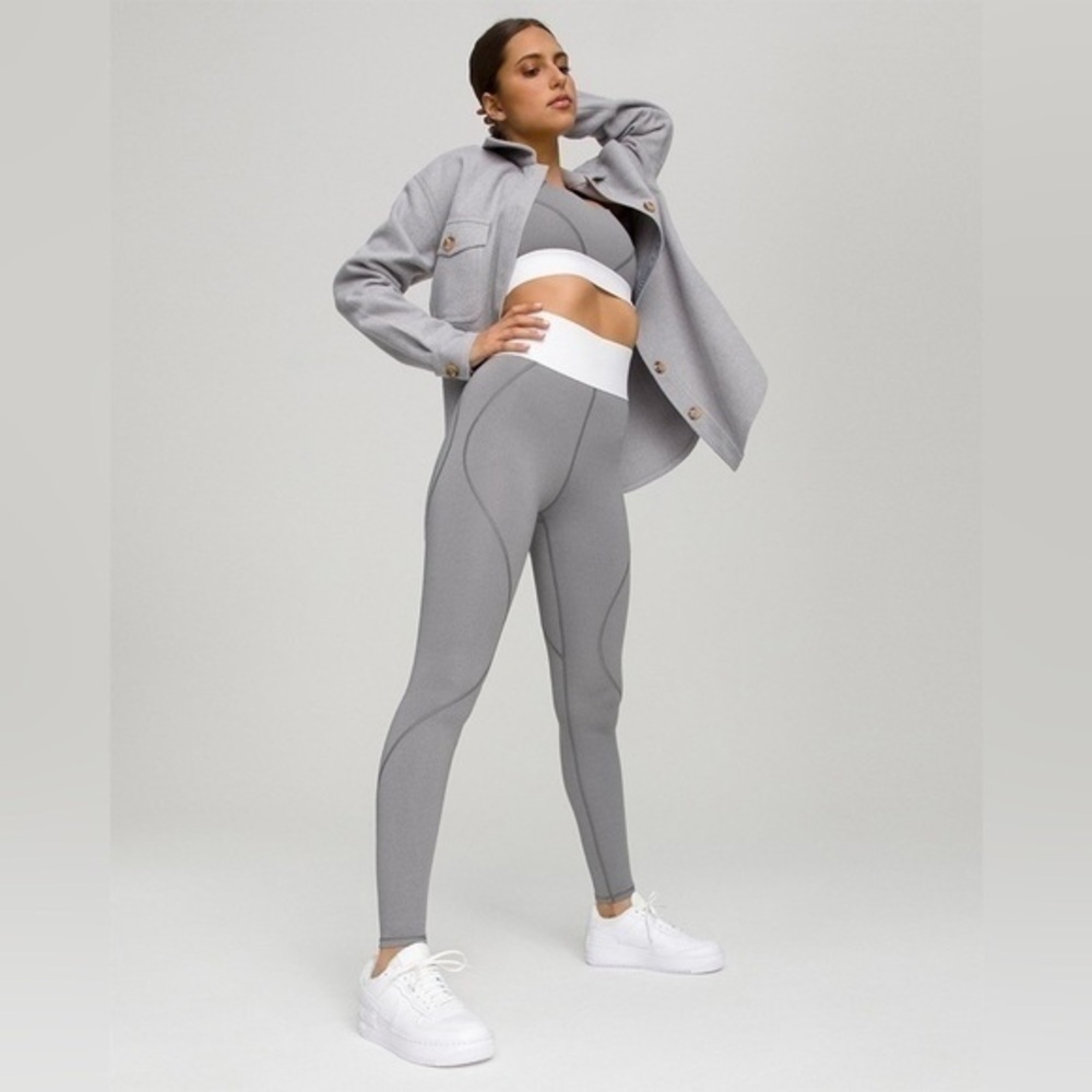 🩶 Good American Active Essential Icon High Waist Leggings Size 4 NWT